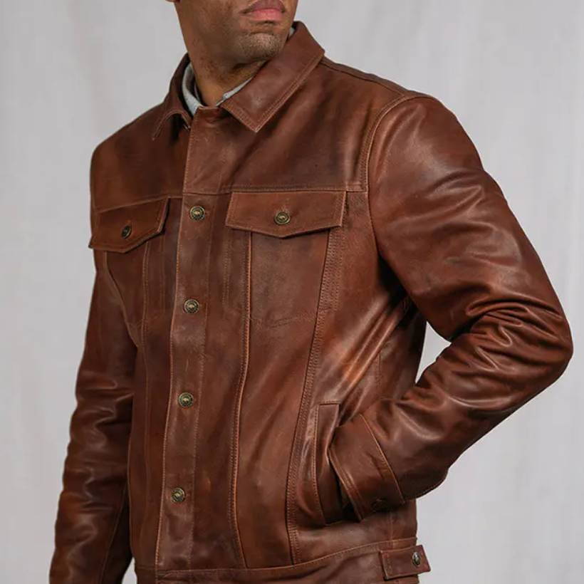Chaqueta de Cuero