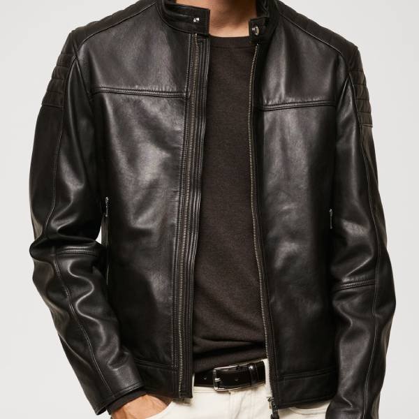 Chaqueta Cuero Napa