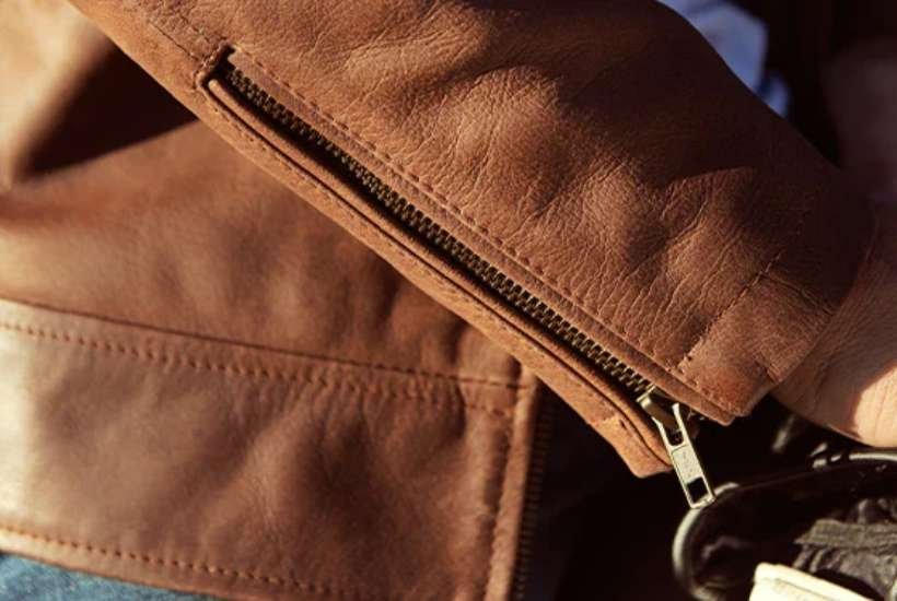 Chaqueta de cuero